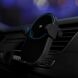 Автомобильный держатель с функцией беспроводной зарядки Xiaomi MI Qi Car Wireless Charger - Black. Фото 4 из 14