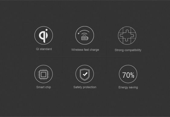Бездротовий зарядний пристрій NILLKIN Magic Disk III з підтримкою Samsung Fast Charge - Brown