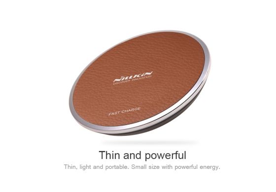 Бездротовий зарядний пристрій NILLKIN Magic Disk III з підтримкою Samsung Fast Charge - Brown