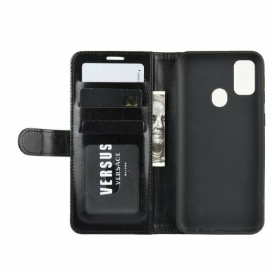 Чехол-книжка Deexe Wallet Style для Samsung Galaxy M30s (M307) / Galaxy M21 (M215) - Black