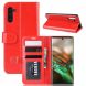 Чехол-книжка Deexe Wallet Style для Samsung Galaxy Note 10 (N970) - Red. Фото 8 из 8