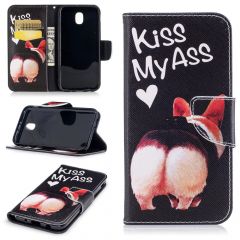 Чехол-книжка UniCase Color Wallet для Samsung Galaxy J5 2017 (J530) - Kiss My Ass