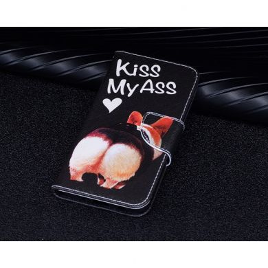 Чехол-книжка UniCase Color Wallet для Samsung Galaxy J5 2017 (J530) - Kiss My Ass