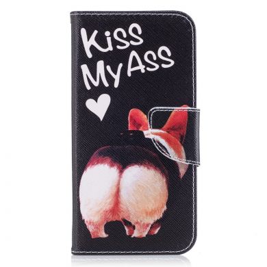 Чохол-книжка UniCase Color Wallet для Samsung Galaxy J5 2017 (J530), Kiss My Ass