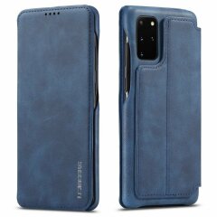 Чехол LC.IMEEKE Retro Style для Samsung Galaxy S20 Plus (G985) - Blue
