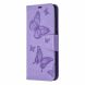 Чехол UniCase Butterfly Pattern для Samsung Galaxy A21s (A217) - Purple. Фото 2 из 9