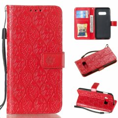 Чехол UniCase Leaf Wallet для Samsung Galaxy S10e (G970) - Red