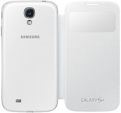 Flip cover S View Чехол для Samsung Galaxy S4 (i9500) - White
