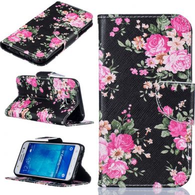 Чехол UniCase Colour для Samsung Galaxy J5 (J500) - Flower Pattern