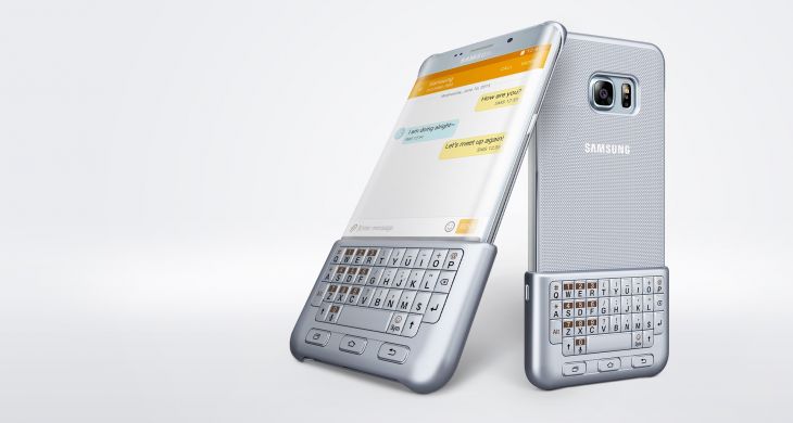 Чехол-клавиатура для Samsung Galaxy S6 edge+ (EJ-CG928RSEGRU) - Black