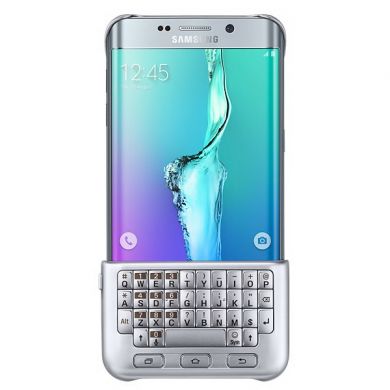 Чехол-клавиатура для Samsung Galaxy S6 edge+ (EJ-CG928RSEGRU) - Silver