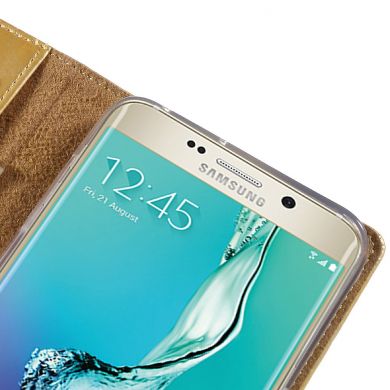 Чехол MERCURY Classic Flip для Samsung Galaxy S6 edge+ (G928) - Gold