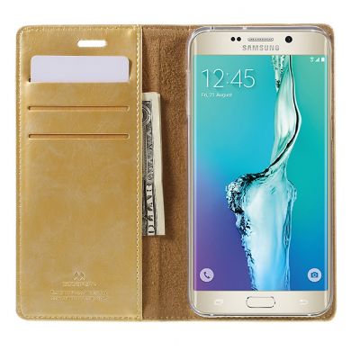 Чехол MERCURY Classic Flip для Samsung Galaxy S6 edge+ (G928) - Gold