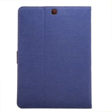 Чехол Deexe Denim Texture для Samsung Galaxy Tab S2 9.7 (T810/815) - Blue