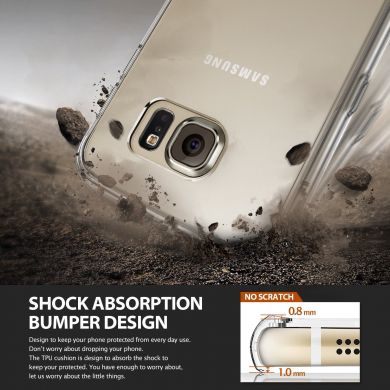 Накладка Ringke Fusion для Samsung Galaxy S6 (G920) - Black