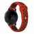 Ремешок Deexe Dual Color для Samsung Galaxy Watch Active - Red / Black