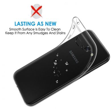 Силиконовый (TPU) чехол Deexe UltraThin для Samsung Galaxy A3 2017 (A320)