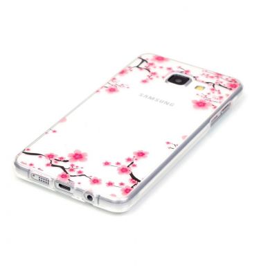 Силиконовый (TPU) чехол Deexe Pretty Glossy для Samsung Galaxy A5 2016 (A510) - Red Flowers