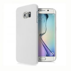 Пластиковая накладка Deexe Hard Shell для Samsung Galaxy S6 edge (G925) - White