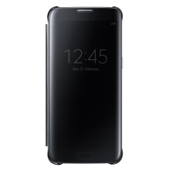 Чехол Clear View Cover для Samsung Galaxy S7 edge (G935) EF-ZG935CBEGRU - Black