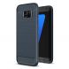 Защитный чехол UniCase Carbon для Samsung Galaxy S7 edge (G935) - Dark Blue. Фото 1 из 8