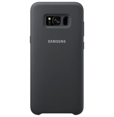 Силиконовый (TPU) чехол Silicone Cover для Samsung Galaxy S8 Plus (G955) EF-PG955TSEGRU - Dark Gray