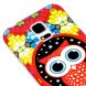 Силиконовая накладка Deexe Owl Series для Samsung S5 mini (G800) - Mosaic Owl. Фото 5 из 6