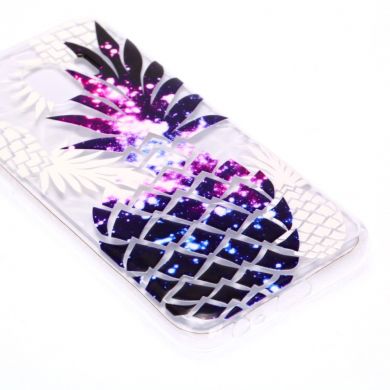 Силиконовый чехол UniCase 3D Diamond Pattern для Samsung Galaxy J2 Core (J260) - Purple Pineapple