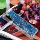 Силиконовый (TPU) чехол Deexe Liquid Glitter для Samsung Galaxy A13 5G (A136) / A04s (A047) - Blue Hearts. Фото 5 из 7