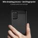 Силиконовый (TPU) чехол MOFI Carbon Fiber для Samsung Galaxy A02s (A025) - Black. Фото 9 из 12