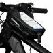 Универсальная сумка для велосипеда WHEEL UP Cycling Bag для смартфонов с шириной корпуса до 80мм - Black. Фото 5 из 7