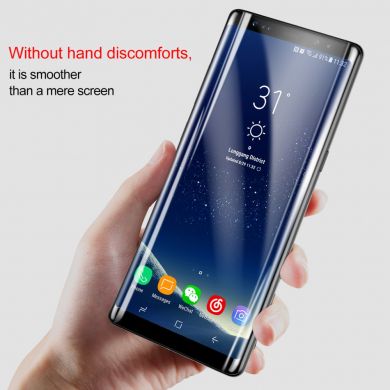 Защитное стекло BASEUS 0.3mm 3D Curved Full для Samsung Galaxy Note 8 (N950) - Black
