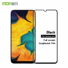 Захисне скло MOFI 9H Full Cover Glass для Samsung Galaxy A40 (А405) - Black