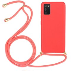 Защитный чехол Deexe Astra Case для Samsung Galaxy A02s (A025) - Red