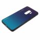 Защитный чехол Deexe Gradient Color для Samsung Galaxy S9+ (G965) - Black / Cyan. Фото 2 из 3