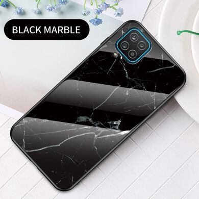 Защитный чехол Deexe Gradient Pattern для Samsung Galaxy A12 (A125) / A12 Nacho (A127) - Black