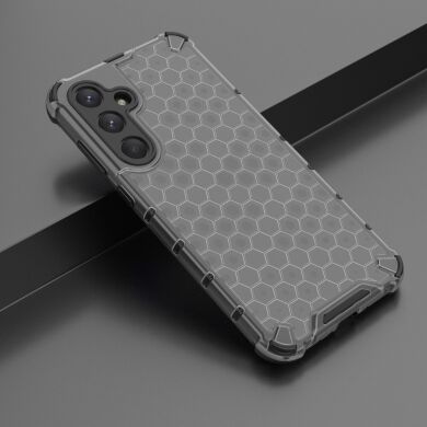 Защитный чехол Deexe Honeycomb Series для Samsung Galaxy A35 (A356) - Black
