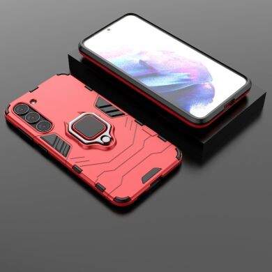 Защитный чехол Deexe Hybrid Case для Samsung Galaxy S23 Plus - Red