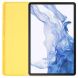 Защитный чехол Deexe Silicone Shell для Samsung Galaxy Tab S9 / S9 FE (X710/716/510) - Yellow. Фото 3 из 9