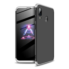 Захисний чохол GKK Double Dip Case для Samsung Galaxy A40 (А405) - Black / Silver