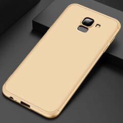 Защитный чехол GKK Double Dip Case для Samsung Galaxy A6 2018 (A600) - Gold