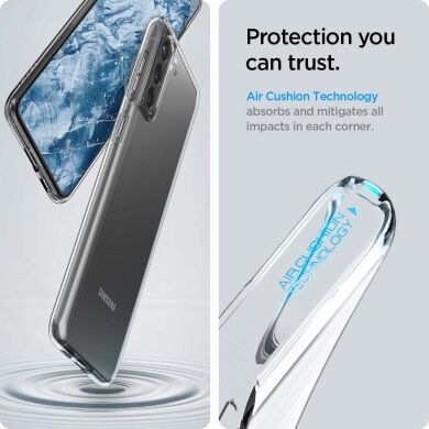 Защитный чехол Spigen (SGP) Liquid Crystal для Samsung Galaxy S21 (G991) - Crystal Clear