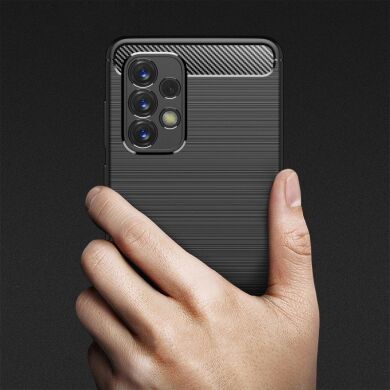 Защитный чехол UniCase Carbon для Samsung Galaxy A73 - Black