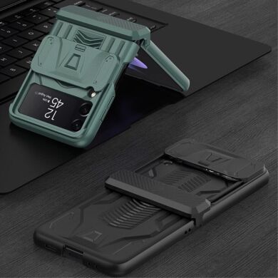 Защитный чехол GKK Hinge Case для Samsung Galaxy Flip 4 - Black