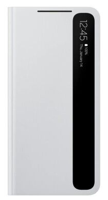 Чехол-книжка Smart Clear View Cover для Samsung Galaxy S21 Plus (G996) EF-ZG996CJEGRU - Light Gray