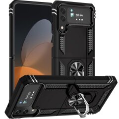 Захисний чохол Deexe Armor Case (FF) для Samsung Galaxy Flip 4 - Black