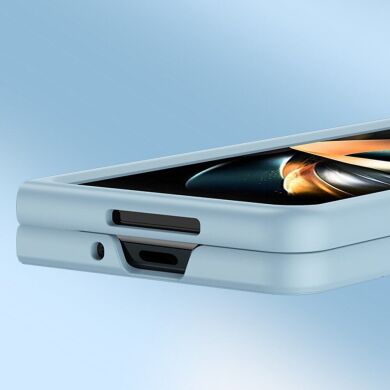 Защитный чехол Deexe Terra Case (FF) для Samsung Galaxy Fold 4 - Mint Green