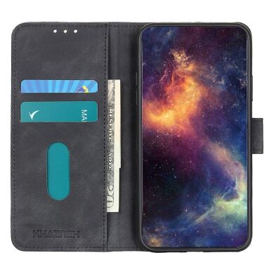 Чохол-книжка KHAZNEH Retro Wallet для Samsung Galaxy A23 (A235) - Black