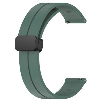Ремінець Deexe Magnetic Braselet для годинників з шириною кріплення 22 мм - Dark Green