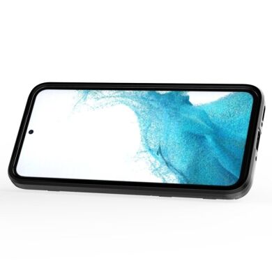 Защитный чехол Deexe Hybrid Case для Samsung Galaxy A54 (A546) - Black